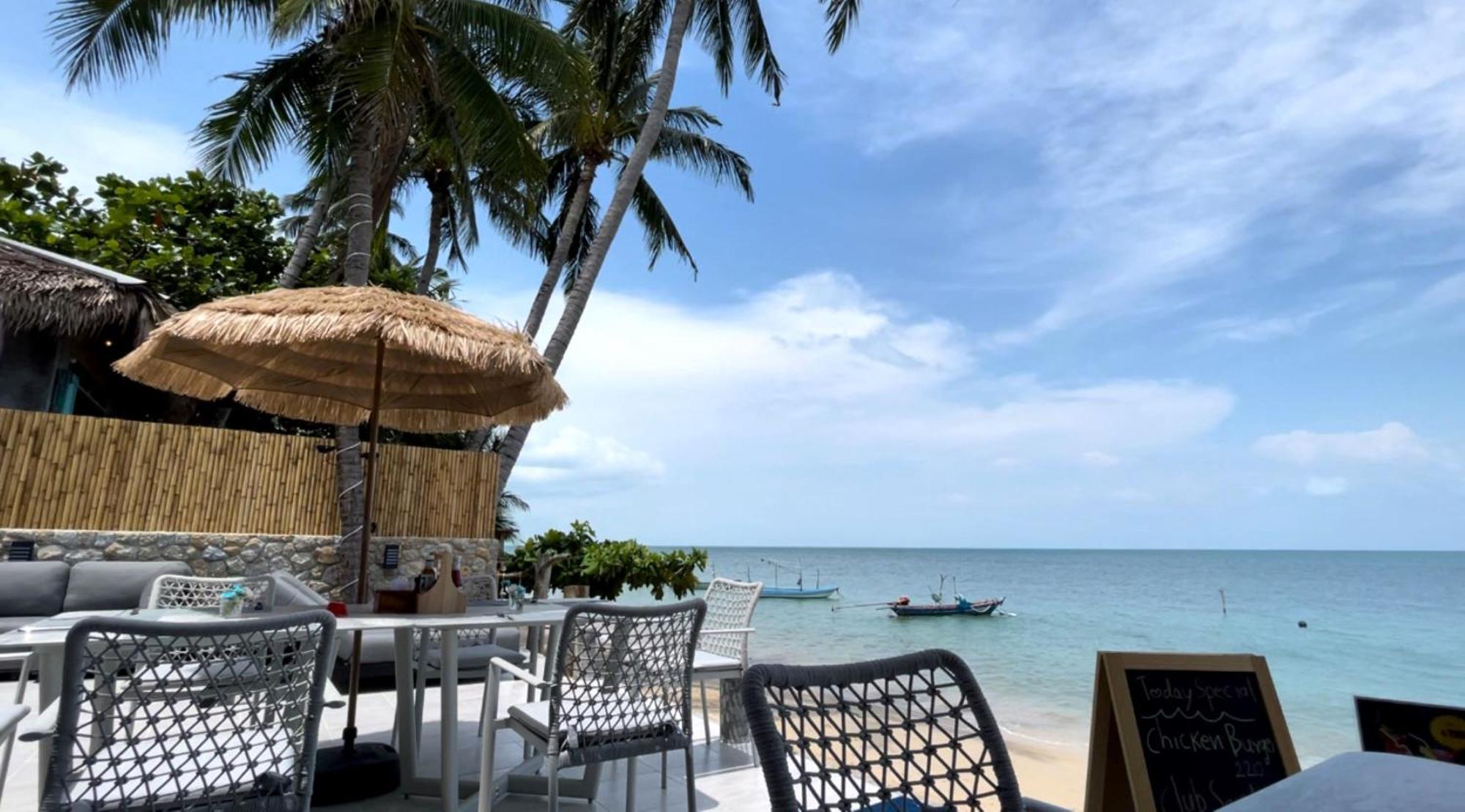 Beachside 3-Bedroom Townhouse W Private Pool At 70 Meters From Beach บ้านบางปอ ภายนอก รูปภาพ